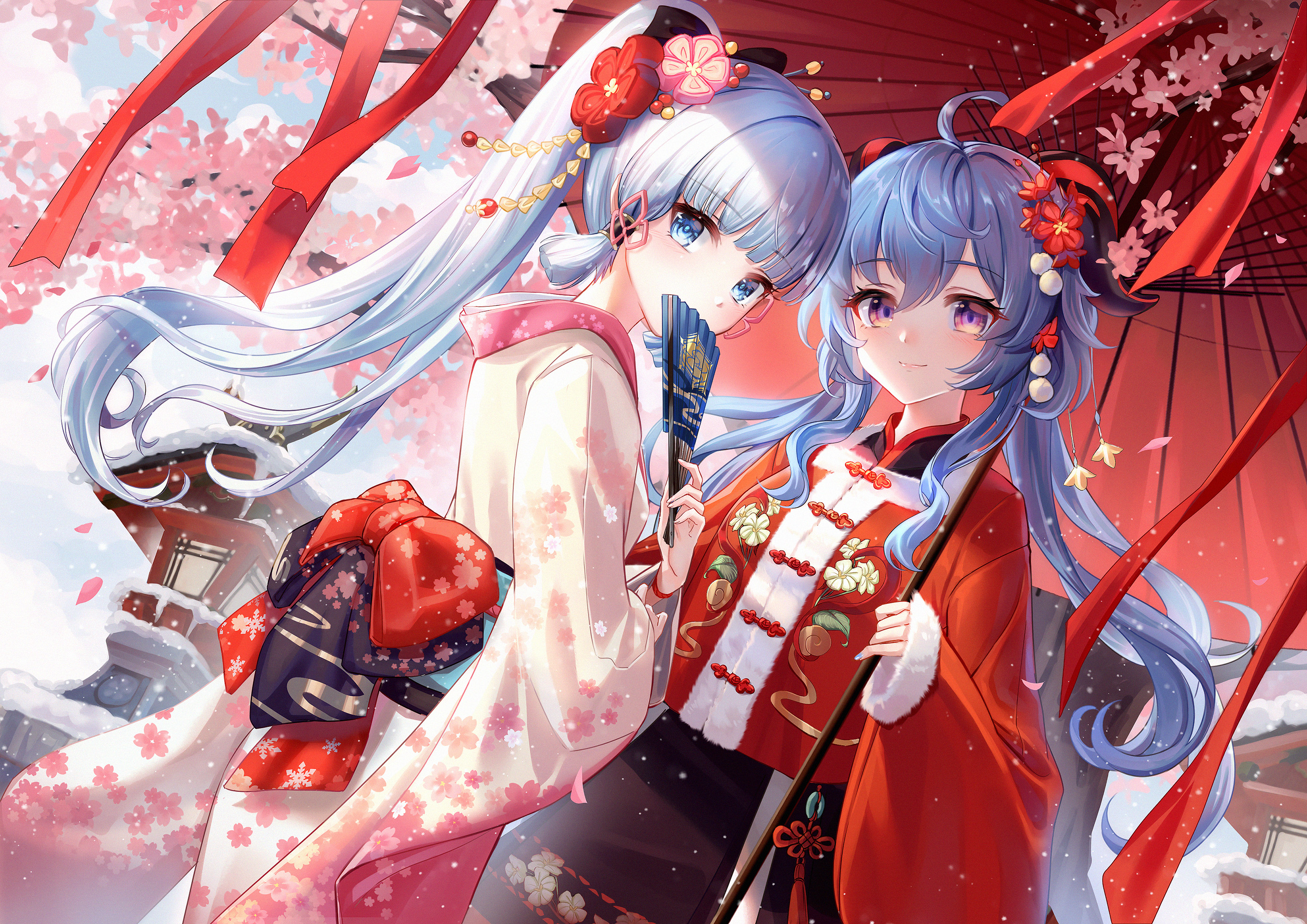 《原神》麒麟少女甘雨 從COS到壁紙的視覺盛宴（持續更新）
